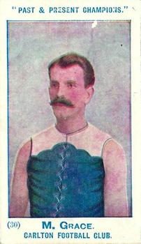 1905 Wills's Past & Present Champions #30 Michael Grace Front